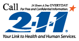 2-1-1 Logo